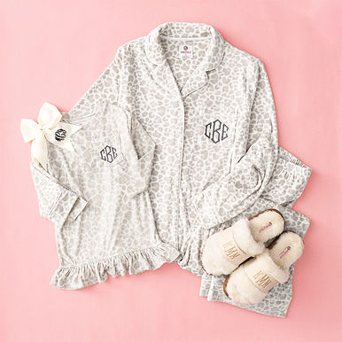 Mom & Me SLEO Nightgown + Pajama Set