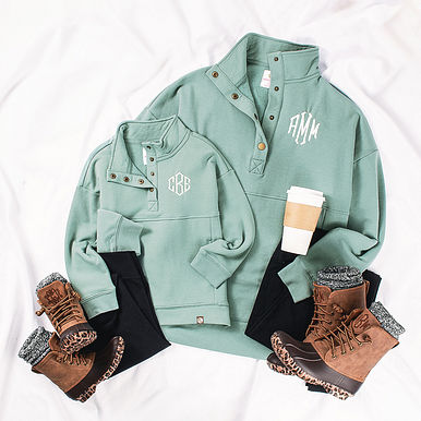 Monogrammed Kids Pullover