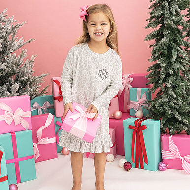 Monogrammed Girls Nightgown