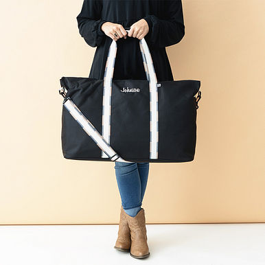 Monogrammed Weekend Bag