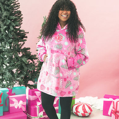 Monogrammed Blanket Hoodie