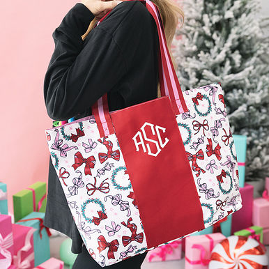 Monogrammed Tote Bag Monogrammed Tote Bag