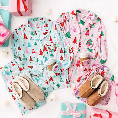 Monogrammed Softspun Pajama Set