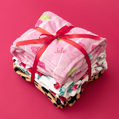 Personalized Plush Blanket