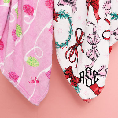 Personalized Kids Plush Blanket