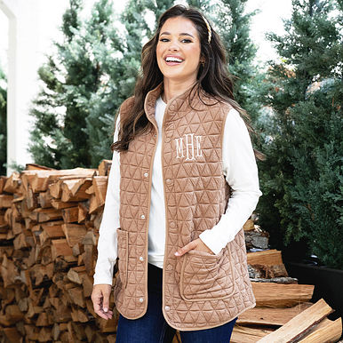 Personalized Quilted Vest Personalized Quilted Vest