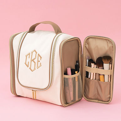 Monogrammed Hanging Toiletry Bag Monogrammed Hanging Toiletry Bag