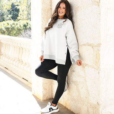 Monogrammed Fleece Sweatshirt Monogrammed Fleece Sweatshirt