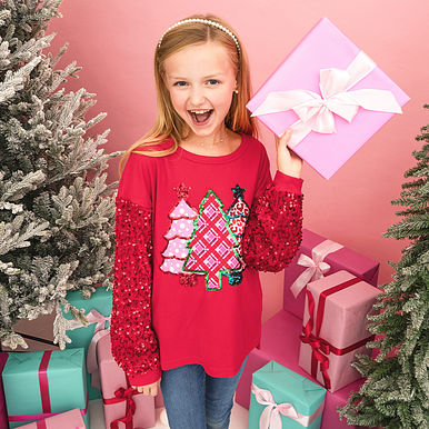 Kids Christmas Sweatshirt Kids Christmas Sweatshirt