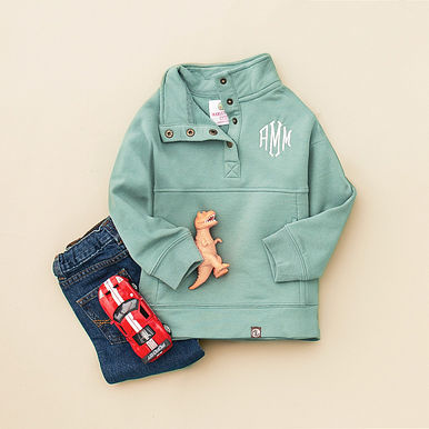 Monogrammed Kids Pullover