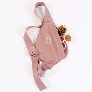 Monogrammed Sling Pack