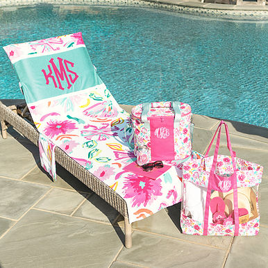 Monogrammed Chair Cover