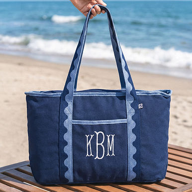 Monogrammed Anywhere Tote Bag Monogrammed Anywhere Tote Bag