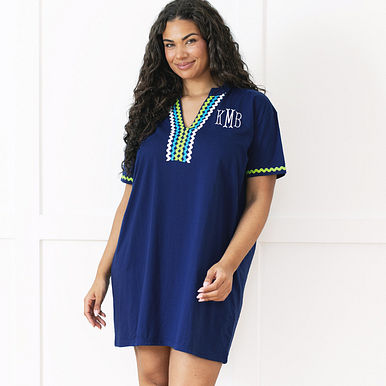 Monogrammed Ric Rac Cover Up Monogrammed Ric Rac Cover Up