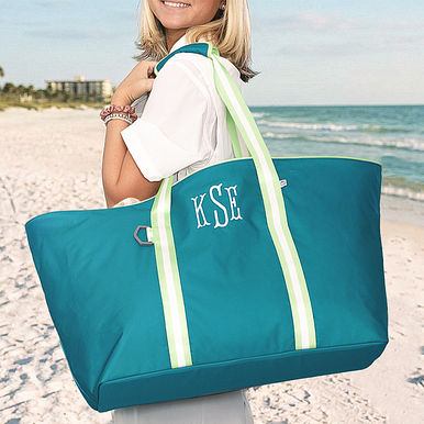 Monogrammed Extra Large Tote Bag Monogrammed Extra Large Tote Bag