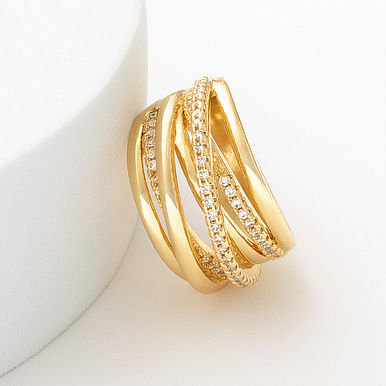 Chunky Layered Ring Chunky Layered Ring