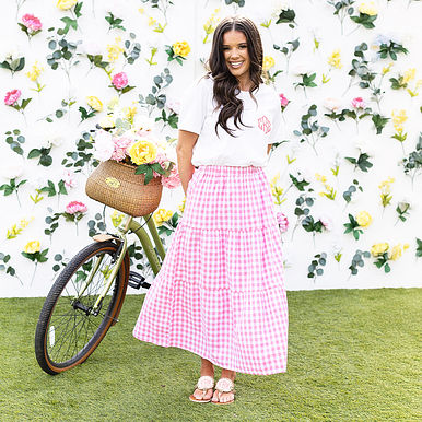 Monogrammed Short Sleeve Shirt