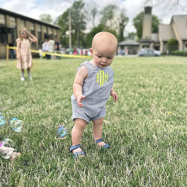 Monogrammed Kids Jon Jon