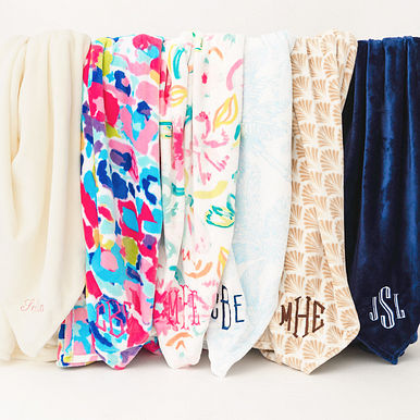 Personalized Plush Blanket