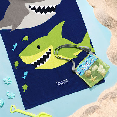 NEW Shark Beach Towel