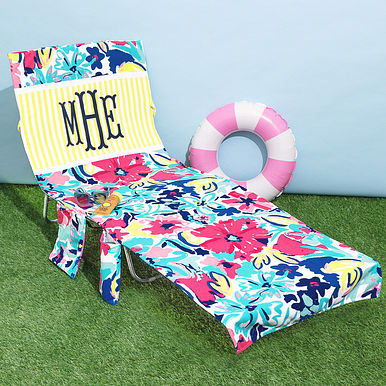 Monogrammed Chair Cover