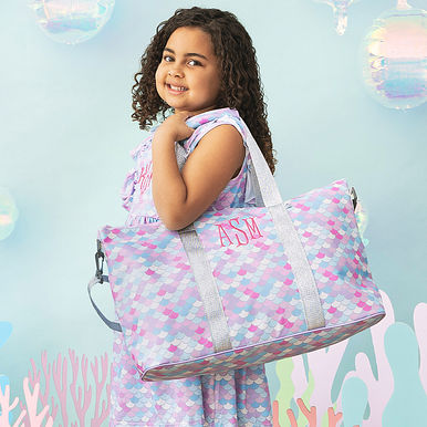 Monogrammed Kids Weekend Bag