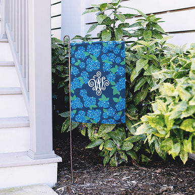 Personalized Spring Garden Flag