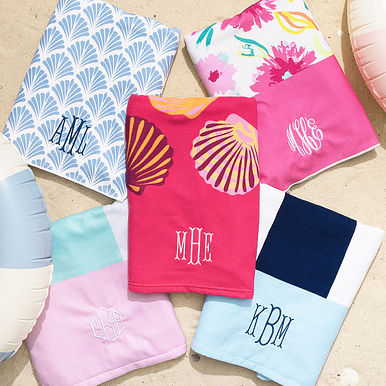 Monogrammed Beach Towel