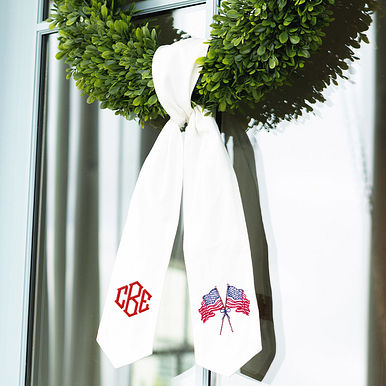 Personalized America Wreath Sash Personalized America Wreath Sash