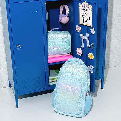 NEW Blue Backpack and Lunch Box